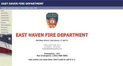 Desktop Screenshot of easthavenfire.com